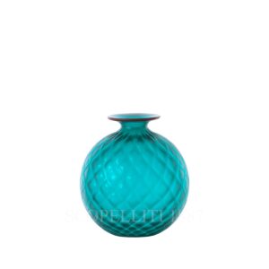 venini monofiore balloton vase paraiba extra small matte