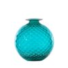 NEW Venini Monofiore Balloton Vase Paraiba Medium Glossy