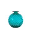 NEW Venini Monofiore Balloton Vase Paraiba Small Glossy