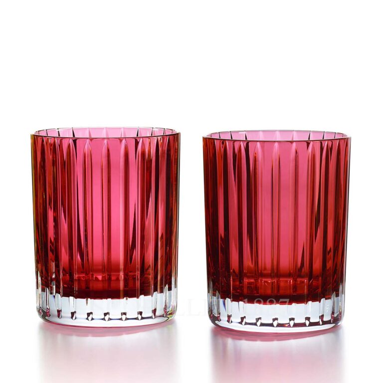 baccarat harmonie red tumblers set of 2
