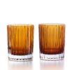 NEW Baccarat Harmonie Orange Tumblers Set of 2