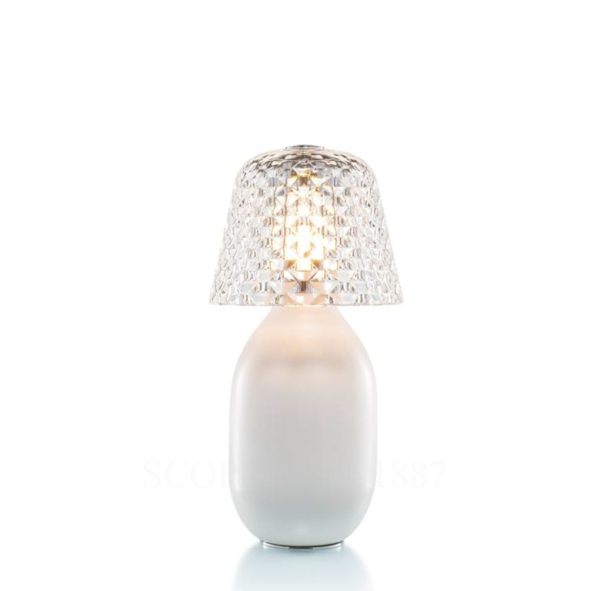 baccarat hayon lamp white