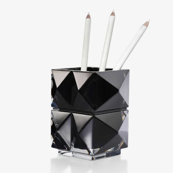 baccarat louxor pencil holder black