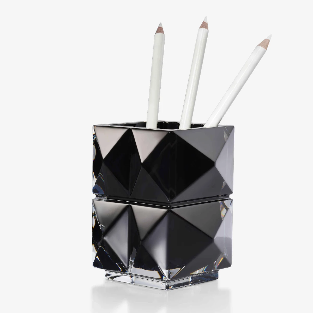baccarat louxor pencil holder black