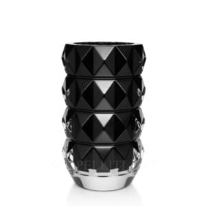 baccarat louxor black vase