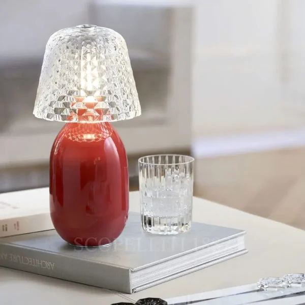 baccarat nomadic lamp red