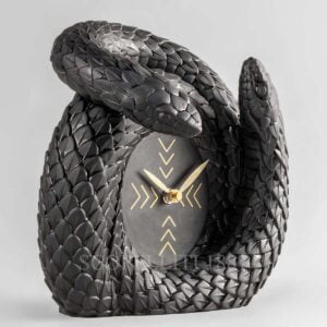 new lladro clock snakes