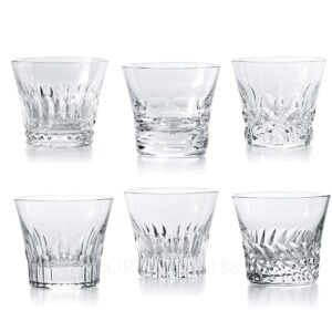 new baccarat set of 6 crystal glasses everyday