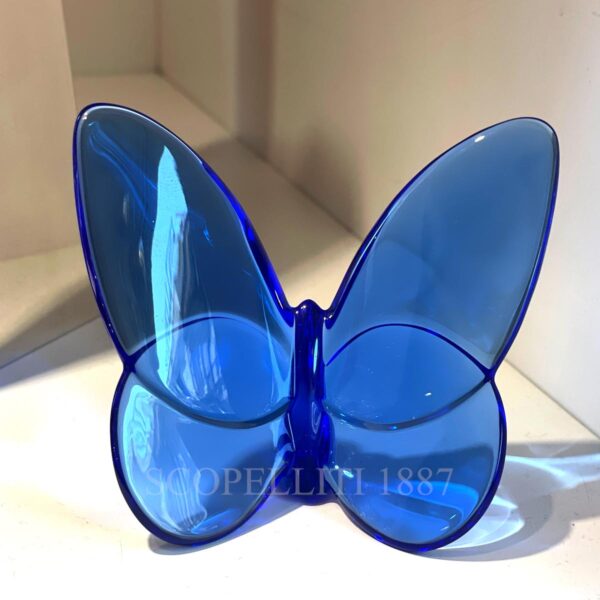 baccarat butterfly blue crystal