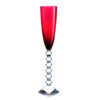 Baccarat Champagne Flute Vega Flutissimo Red