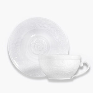 bernardaud louvre breakfast cup and saucer