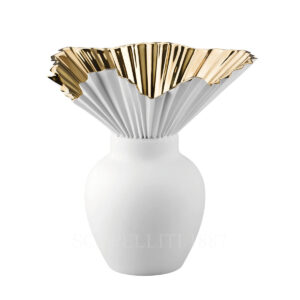 rosenthal studio line falda designer gold and white vase
