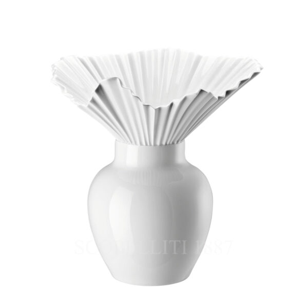 rosenthal studio line falda designer white vase