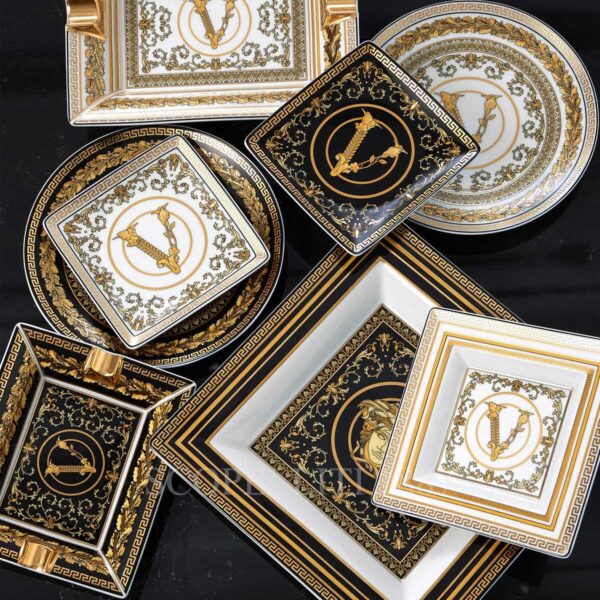 versace virtus gala square plates