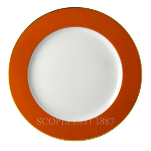 bernardaud presentation plate opaline orange