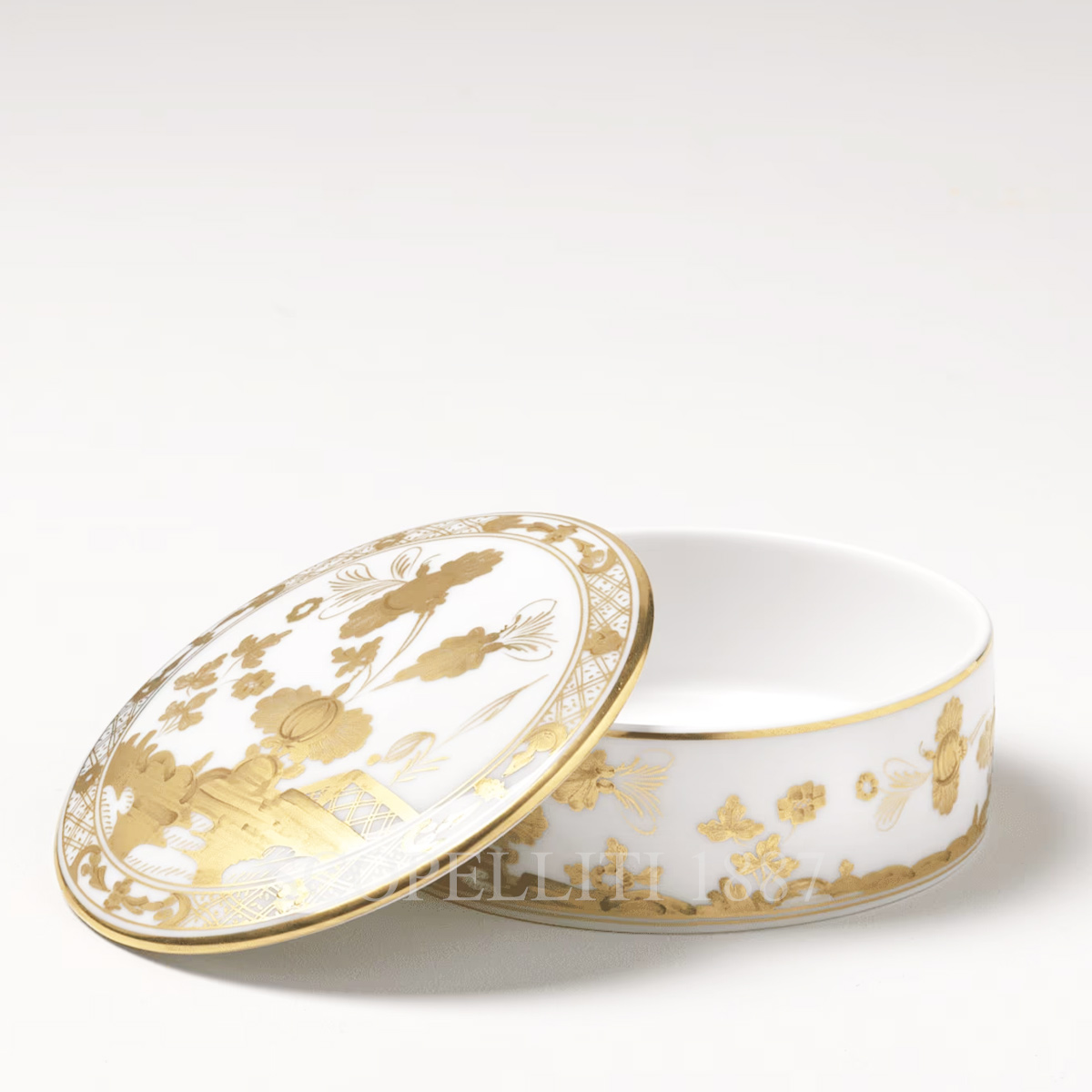 ginori oriente italiano aurum trinket box