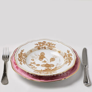 ginori oriente italiano aurum soup plate