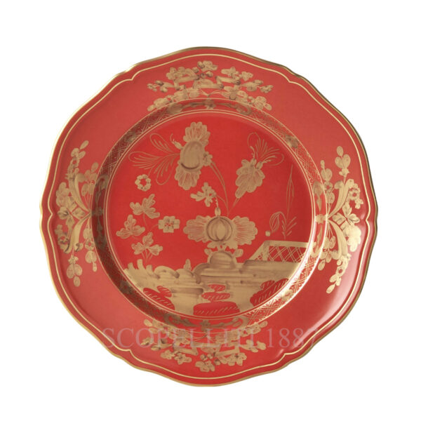 ginori rubrum dinner plate oriente italiano