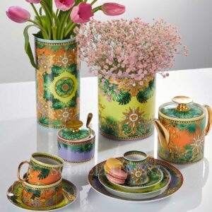 versace jungle animalier vases