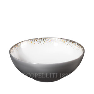haviland souffle d'or cereal bowl silver