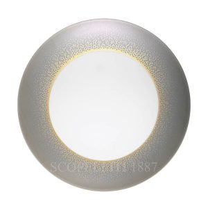 haviland souffle d'or dinner plate silver