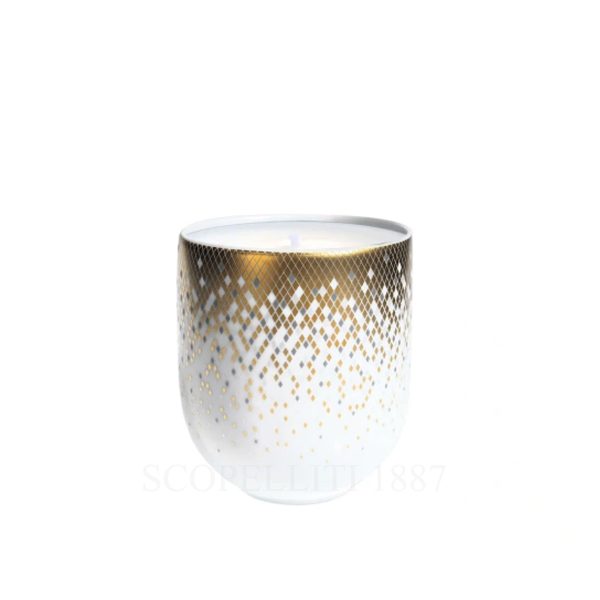 haviland souffle d or large secented candle gold large