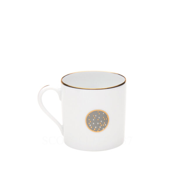 haviland souffle d'or mini mug silver