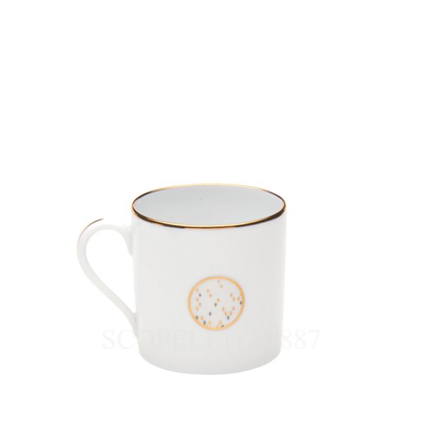 haviland souffle d'or mini mug gold