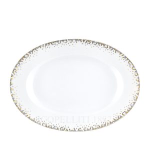 haviland souffle d'or pickle dish