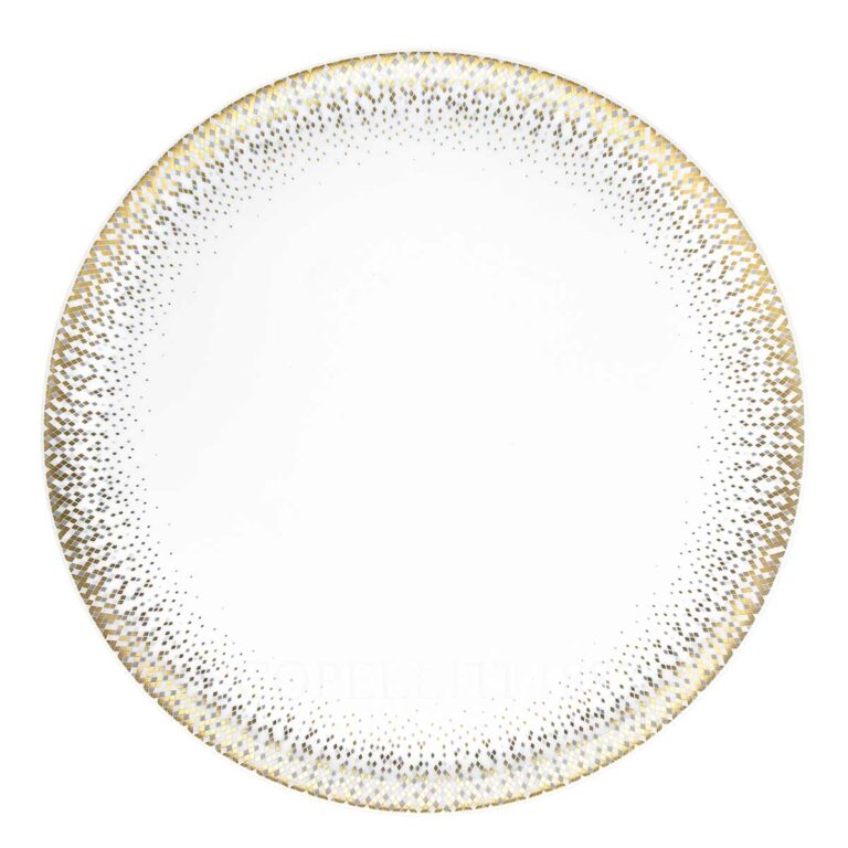 haviland souffle d'or tart platter