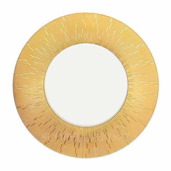 haviland infini prestige gold charger plate