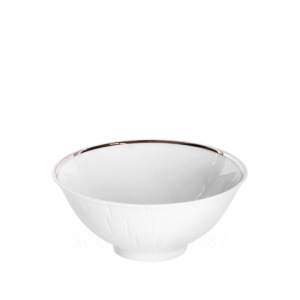 haviland infini prestige rice bowl platinum