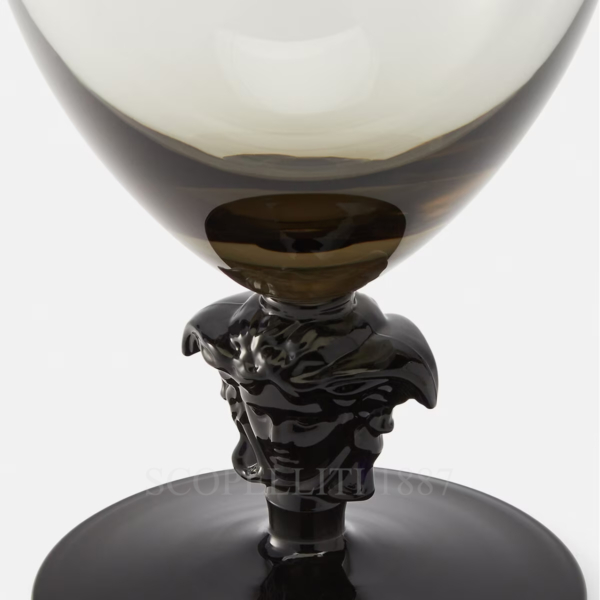 versace medusa lumiere haze water glass