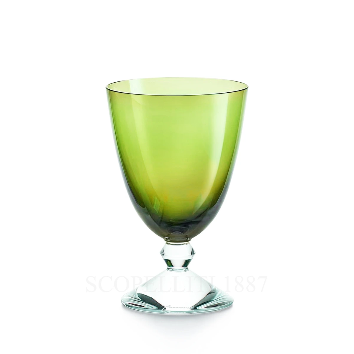 baccarat crystal glass vega short moss