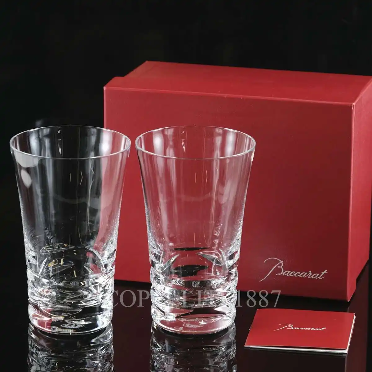 baccarat crystal highball lola in clear crystal