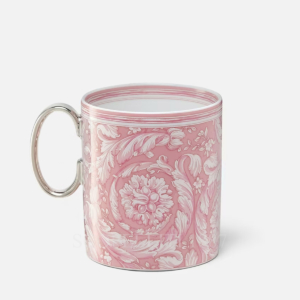 versace mugs barocco rose new