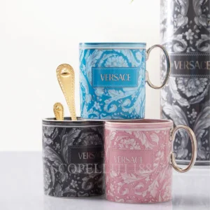 versace mugs barocco new