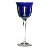Christofle Kawali Blue Crystal Wine Glass