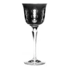 Christofle Kawali Black Crystal Wine Glass
