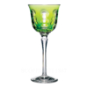 Christofle Kawali Lime Crystal Wine Glass
