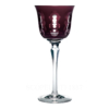 Christofle Kawali Purple Crystal Wine Glass