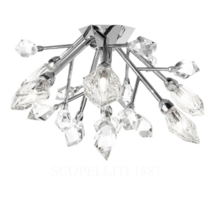 saint louis crystal excess ceiling lamp