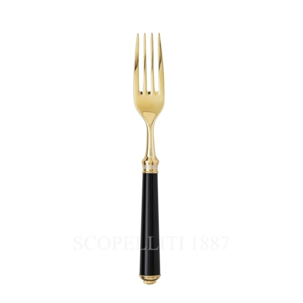 versace dinner fork me deco gold