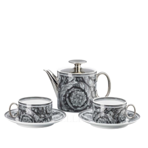 versace gift tea set barocco haze