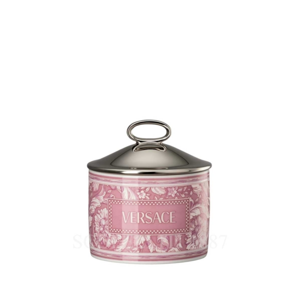 versace scented candle small barocco rose