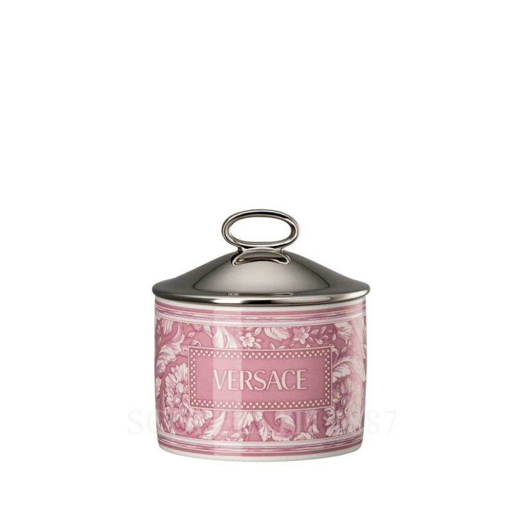versace scented candle barocco rose small