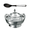 Christofle Caviar Set with Caviar Spoon Malmaison