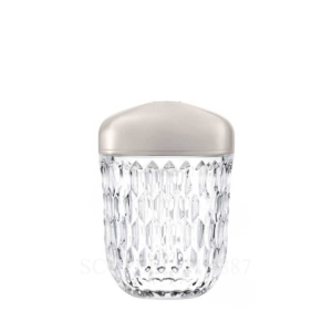 saint louis folia mini portable lamp silver finish