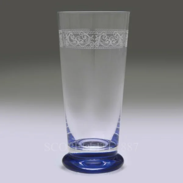 wedgwood sarah's garden tall blue glasses set of 4