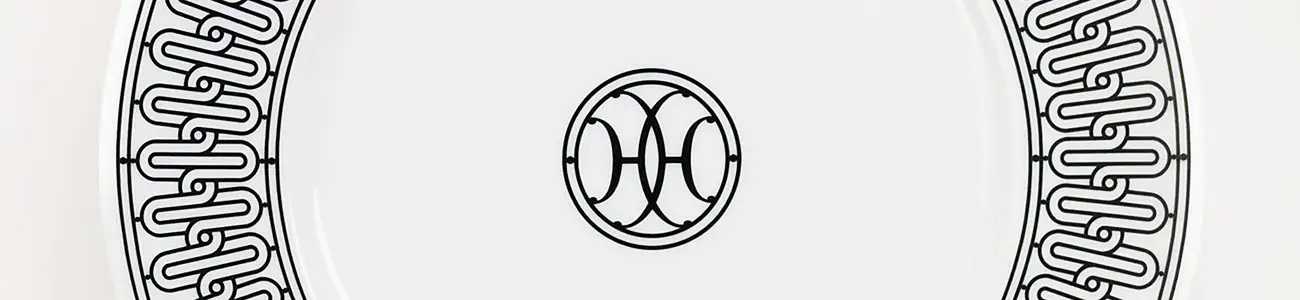 hermes h deco tableware collection